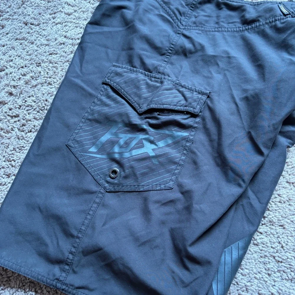 Fox Y2K Black Board Shorts 34